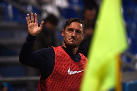 Roma, Totti non convocato per Empoli: risentimento al flessore della coscia