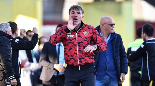 Benevento, Baroni: «Bene così, solo le squadre toste vanno lontano»