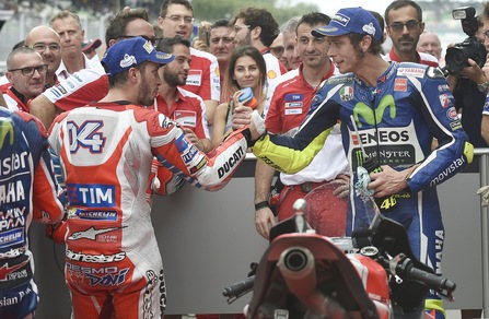 MotoGp Malesia: vince Dovizioso, Rossi secondo