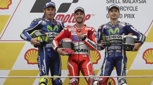 MotoGp Malesia, a Sepang trionfa Dovizioso