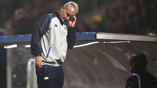 Serie B Cesena, esonerato l'allenatore Drago