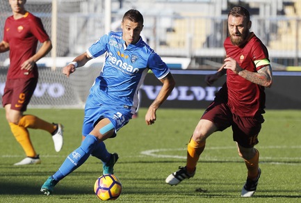 Empoli-Roma 0-0: la Roma si sveglia tardi e la Juventus se ne va