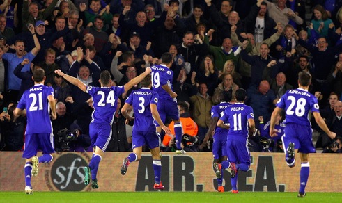 Premier League, le immagini della vittoria del Chelsea sul Southampton