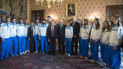 La scherma azzurra vicina a Norcia, quartier generale del fioretto