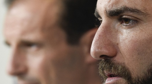 Champions League: la conferenza stampa di Higuain e Allegri alla vigilia di Juventus-Lione