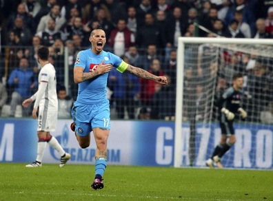 Corriere dello Sport-Stadio in edicola: Napoli, oro Hamsik. Inter, Pioli sfida tutti