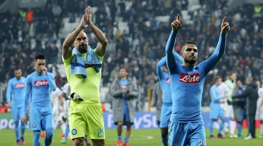 Champions League: Napoli avanti con il Benfica se entrambe vinceranno
