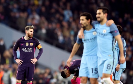Champions League Barcellona: Messi infuriato, sconfitto e preso in giro