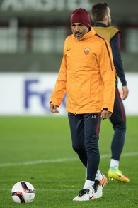 Europa League, l'ultimo allenamento della Roma prima dell'Austria Vienna