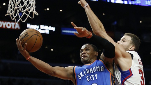 Basket NBA, Westbrook piega i Clippers