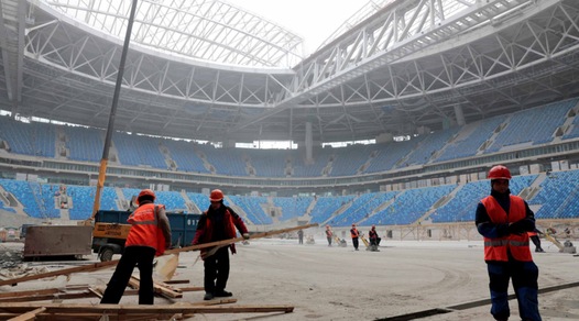 La Zenit Arena vibra troppo, un miliardo di spesa in fumo?