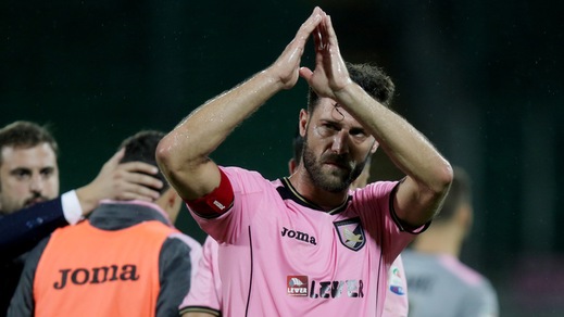 Serie A Palermo, differenziato e terapie per Rispoli