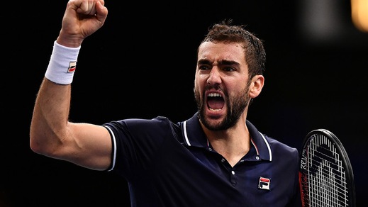 Tennis, Cilic ai quarti a Bercy