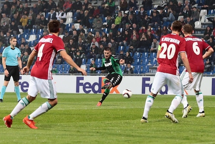 Europa League, Sassuolo-Rapid Vienna 2-2: due punti buttati per Di Francesco