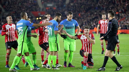 Europa League Southampton-Inter 2-1: nerazzurri quasi fuori