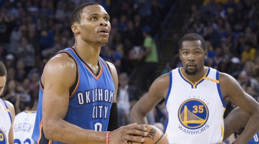 Basket NBA, Durant batte Westbrook: che sfida tra i due ex compagni