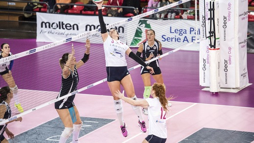 Volley: A2 Femminile, nella 4a giornata trasferte insidiose per Pesaro e Filottrano