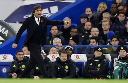 Chelsea, manita all'Everton: Conte re per una notte
