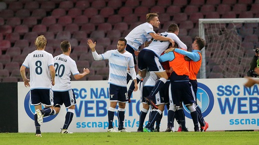 Serie A, Napoli-Lazio 1-1: Hamsik, poi Keita risponde subito