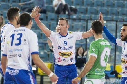 Volley: A2 Maschile Girone Bianco, Tuscania corsara a Tricase