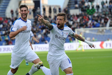 Serie A: le immagini del 3-0 dell'Atalanta in casa del Sassuolo