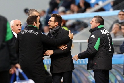 Serie A, Di Francesco: «Chiedo rispetto per il Sassuolo»