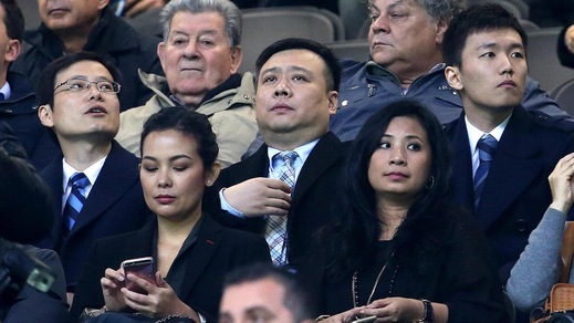 Inter: Suning, complimenti ai giocatori negli spogliatoi