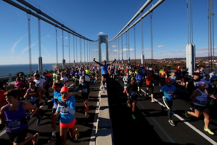 Che entusiasmo per la maratona di New York!