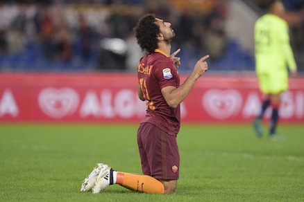 Serie A, Roma-Bologna 3-0: Salah super, che tripletta!