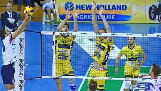 Volley: Superlega, Monza fa il colpo a Modena, Civitanova vola in testa