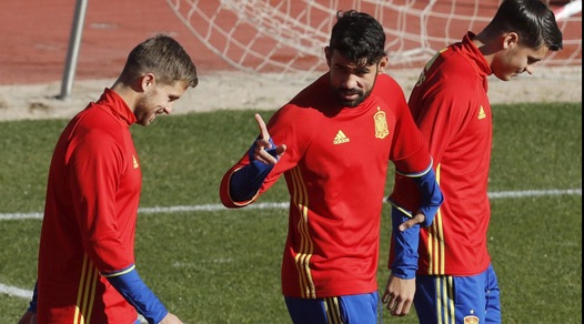 Spagna, Diego Costa si ferma e Lopetegui chiama Aspas