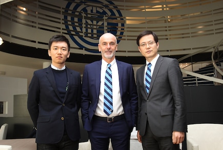 Inter, gli uomini del Suning alla Pinetina