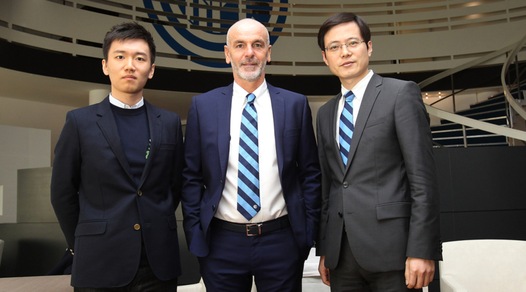 Inter, gli uomini del Suning alla Pinetina