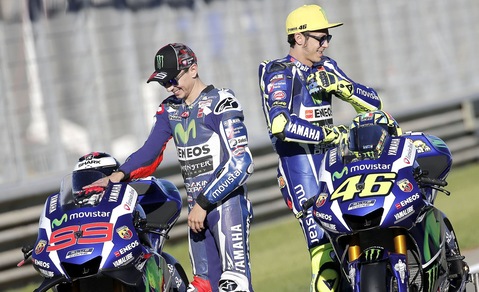 MotoGp, Valencia: Lorenzo precede Rossi nelle prime libere