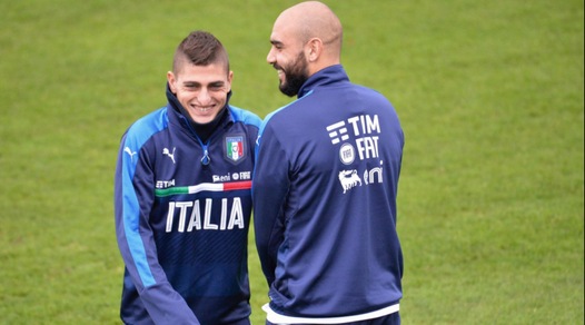 Corsa e sorrisi a Coverciano prima della partenza per il Lichtenstein