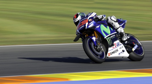 Gp Valencia: pole di Lorenzo, Rossi terzo