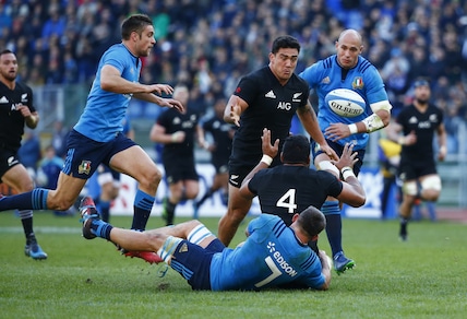 Rugby, Italia ko: gli All Blacks vincono 68-10 all'Olimpico