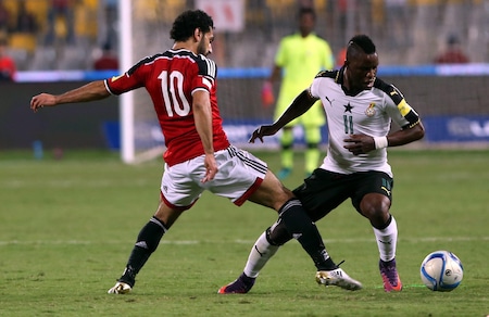 Salah in gol con l'Egitto