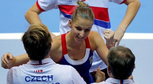 Francia ko, la Repubblica Ceca vince la Fed Cup