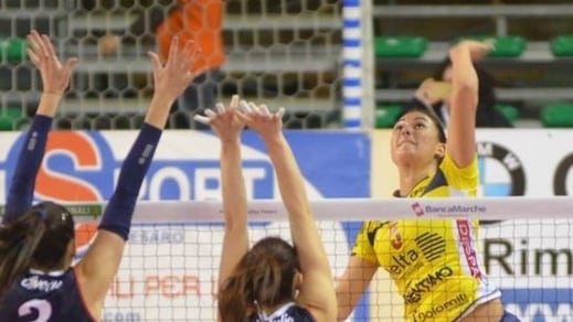 Volley: A2 Femminile, Pesaro suona la quinta, abbattuta anche Trento