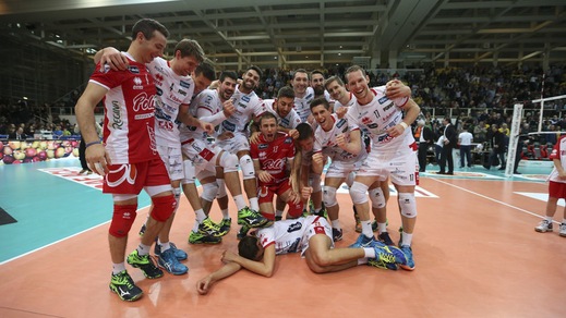 Volley: Superlega, Trento ferma Civitanova ed opera il sorpasso