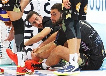 Volley: Superlega, distorsione alla caviglia per Sokolov