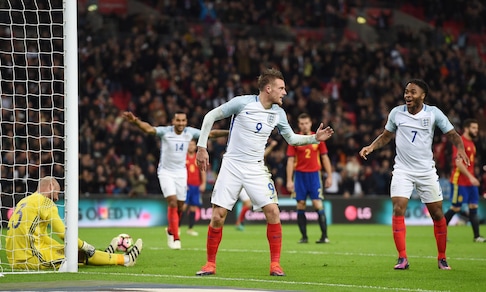 Inghilterra, il gol di Vardy diventa una Mannequin Challenge