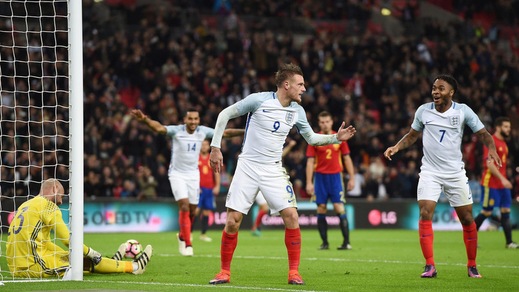 Inghilterra, il gol di Vardy diventa una Mannequin Challenge