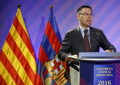 Bartomeu: «Sono convinto che Messi resterà al Barcellona»
