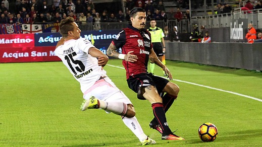 Serie A Cagliari, Pisacane lavora a parte
