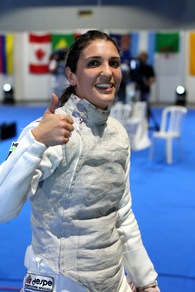 Scherma: Errigo per la prima volta con la sciabola