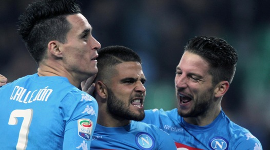 Udinese-Napoli 1-2: Insigne show, doppietta da tre punti