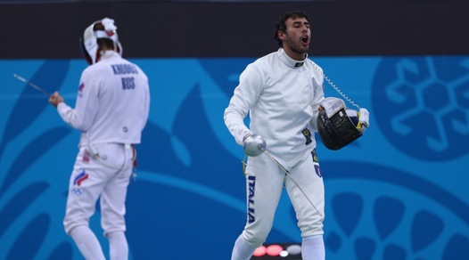 Scherma maschile: argento di Fichera a Buenos Aires