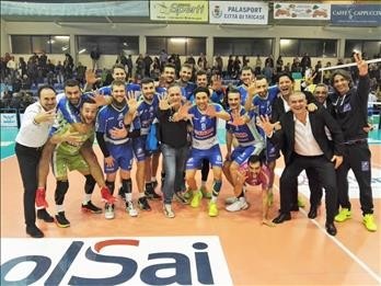 Volley: A2 Maschile Girone Bianco, Aversa vince al tie break la sfida con Alessano
